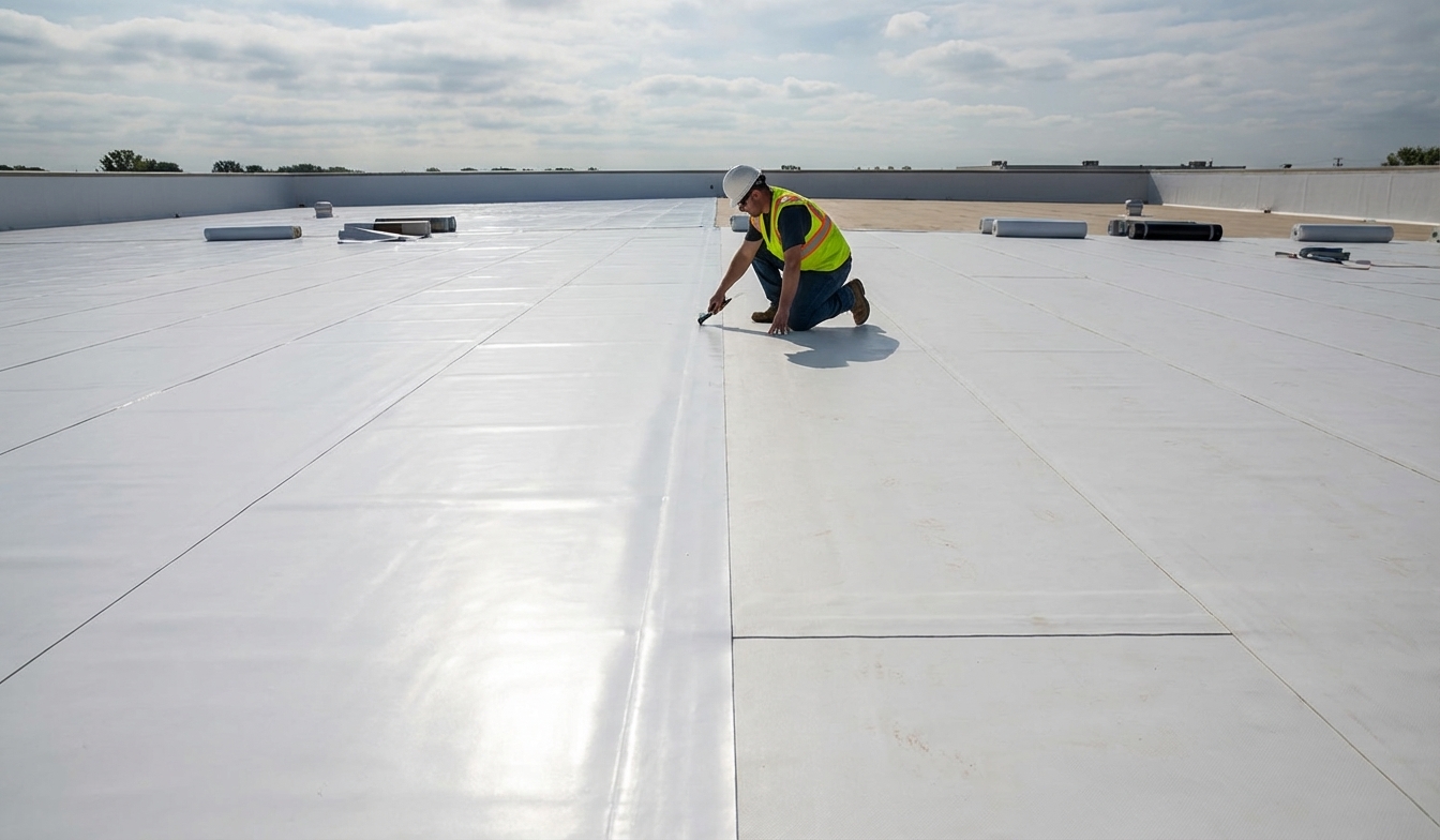 Comparativa TPO vs PVC en cubiertas planas